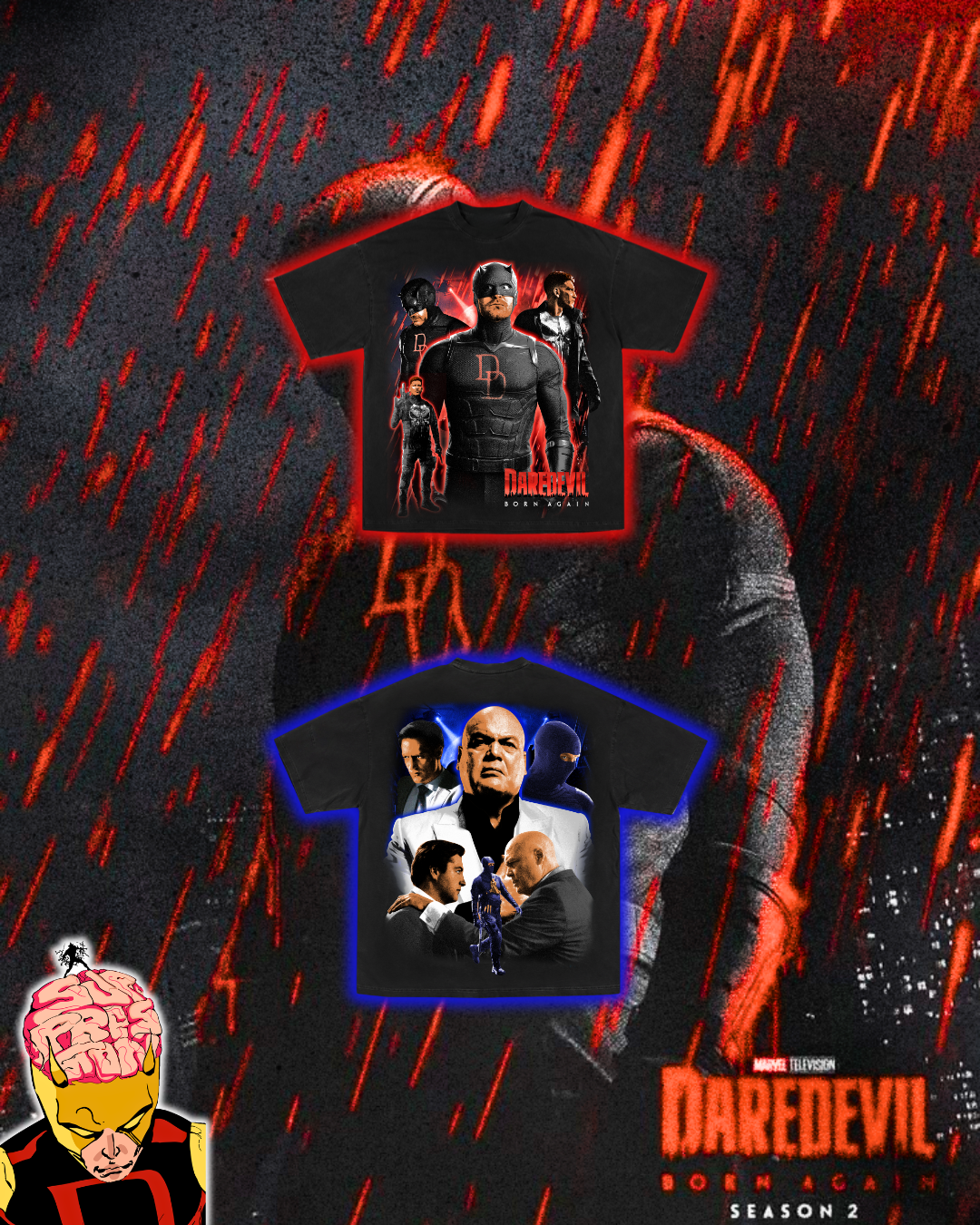 DAREDEVIL S2 BORN AGAIN TEE!